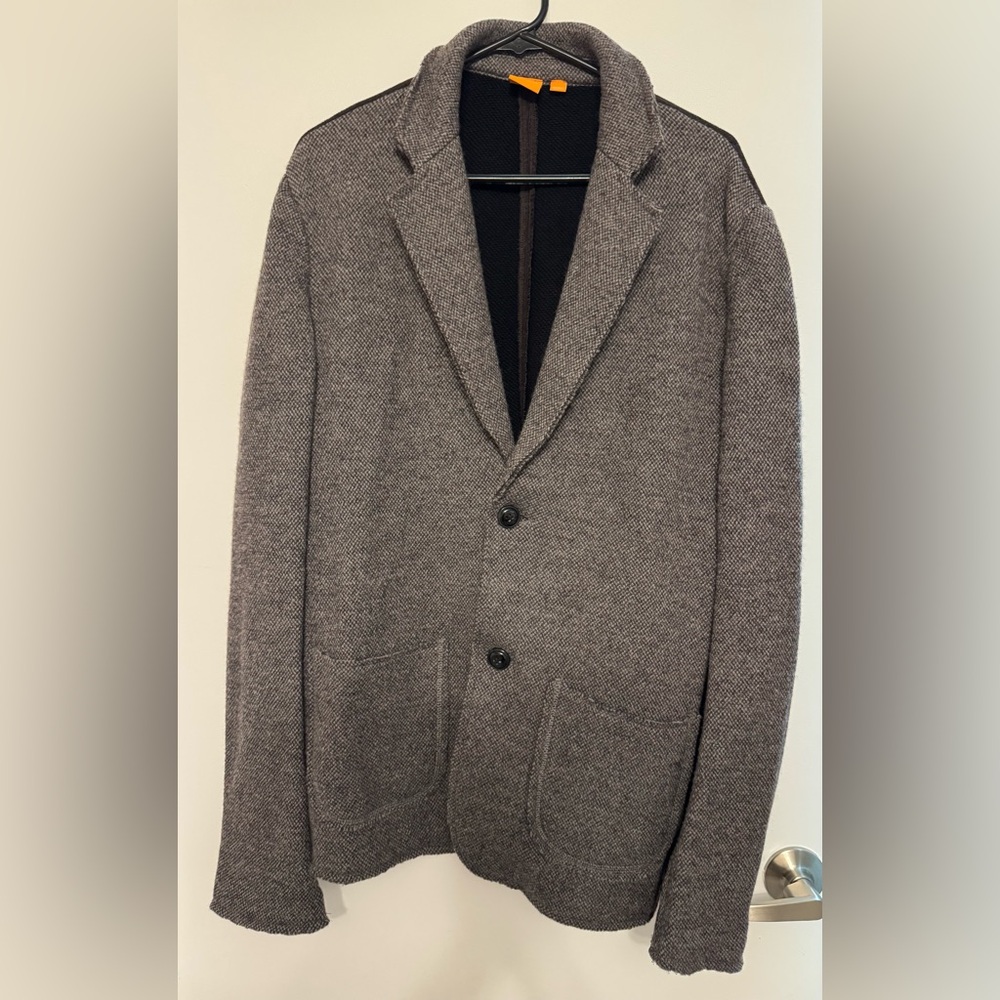 Hugo Boss Cardigan with Classic Tailoring